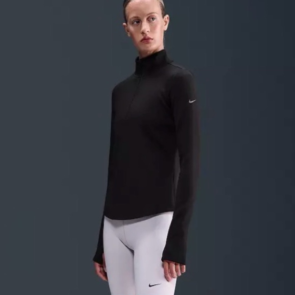 Nike Black Performance Long Sleeve Shirt
